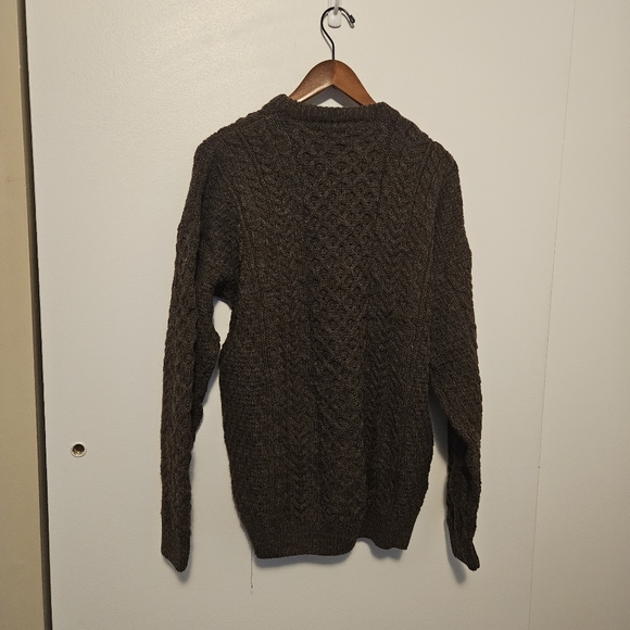 ORVIS Fisherman Pure Wool Sweater - Picture 3 of 6